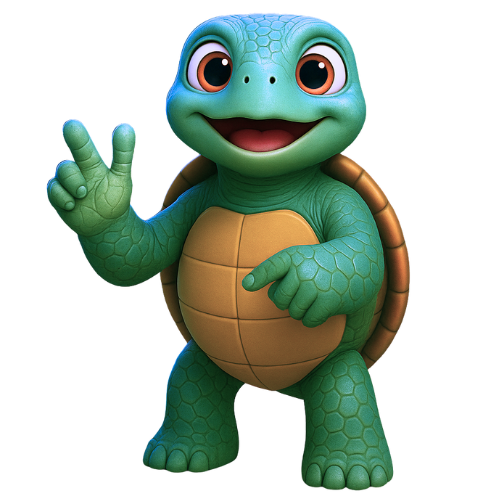 Luga - Mascote iCiclo - Tartaruga Marinha